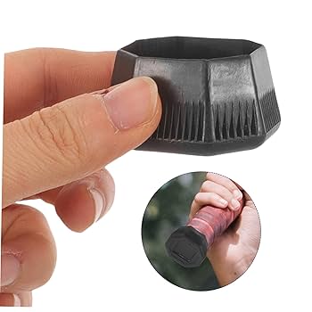 ラケット　キャップ Amazon | gernie テニスラケットバットキャップ、ブラック、2個